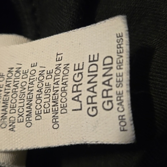 Top Stitch by Morning Sun Black Tee w/ Embroidered Cardinal Design Women Size L - Picture 6 of 10